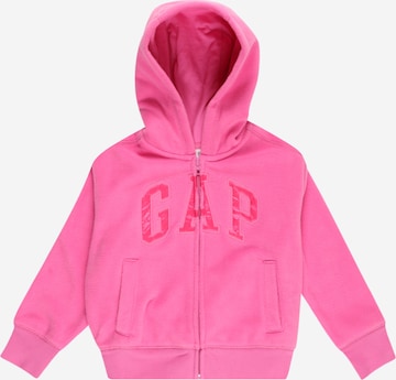 GAP - Chaqueta polar en rosa: frente