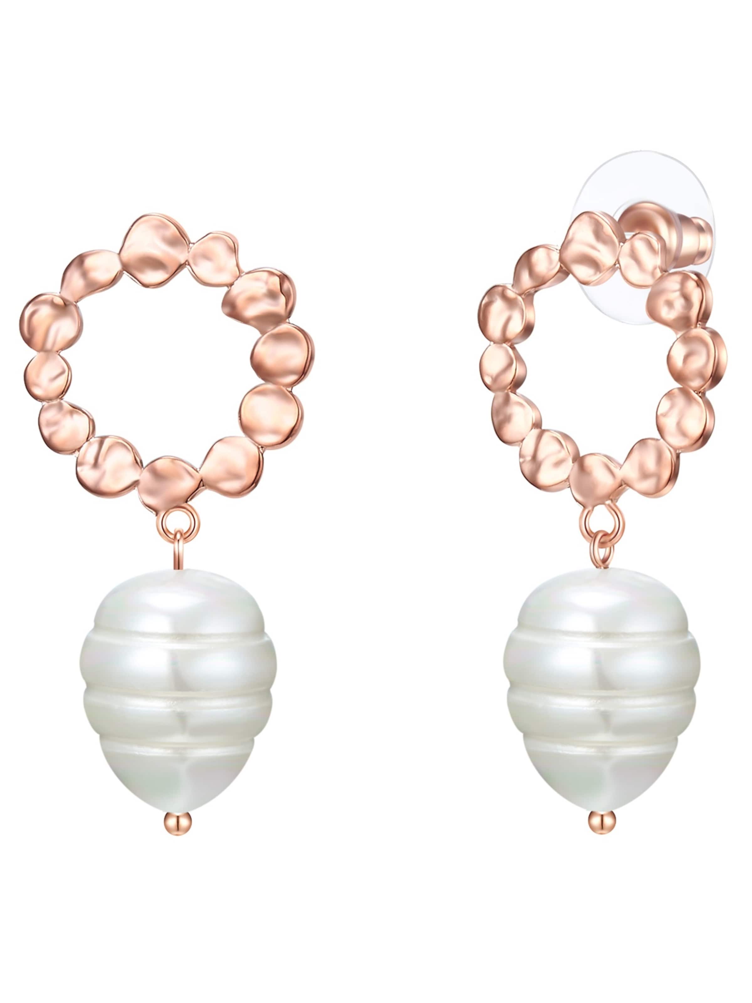 Lulu & Jane - Pendientes en oro: frente