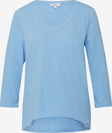 T-shirt s.Oliver en bleu : devant