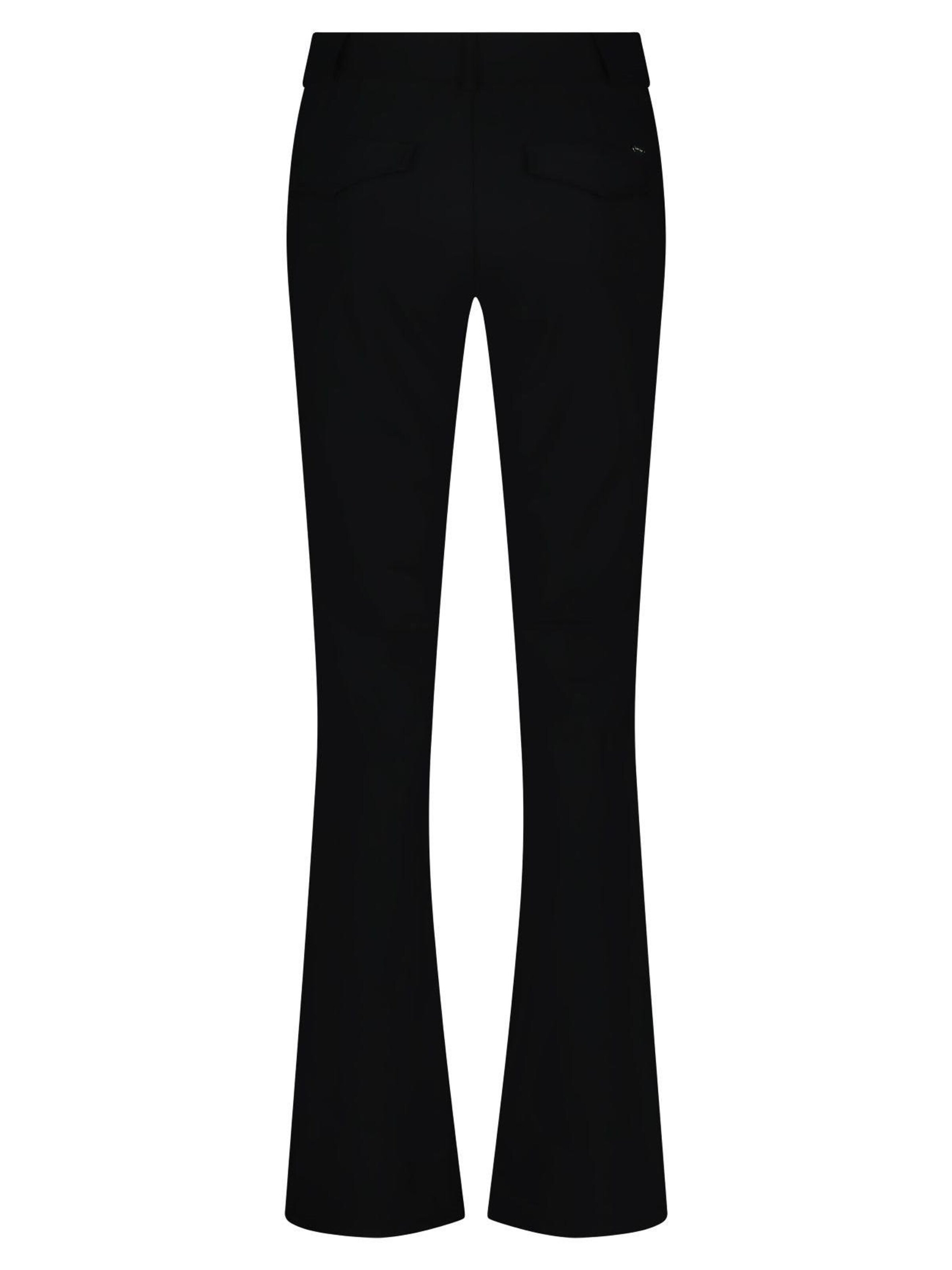 Lady Day Regular Trousers 'Lady Day Poppy Long Zwart' in Black