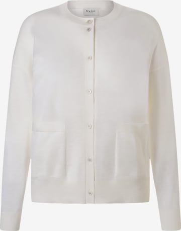 Cardigan MAERZ Muenchen en blanc : devant