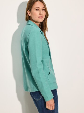 CECIL Sweatjacke in Grün