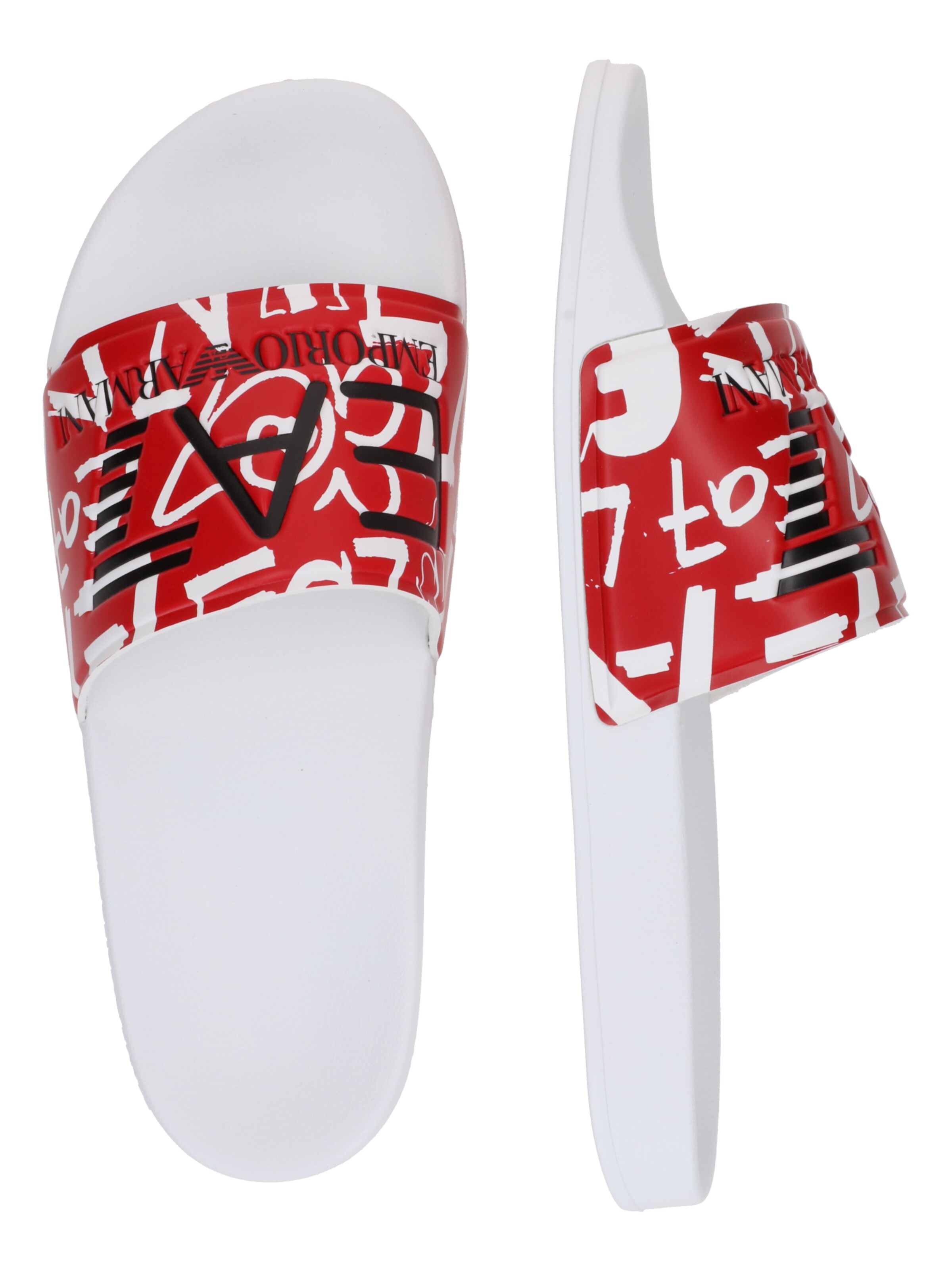 Zoccoletto di EA7 Emporio Armani in bianco