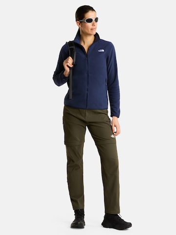Regular Pantaloni 'W EXPLORATION REG STRAIGHT CONVERTIBLE P' de la THE NORTH FACE pe verde
