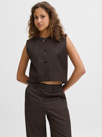 JJXX - Chaleco en marrón: frente