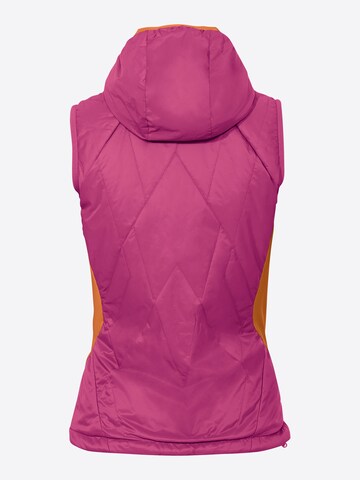 VAUDE Sports Vest 'Freney Hybrid' in Pink