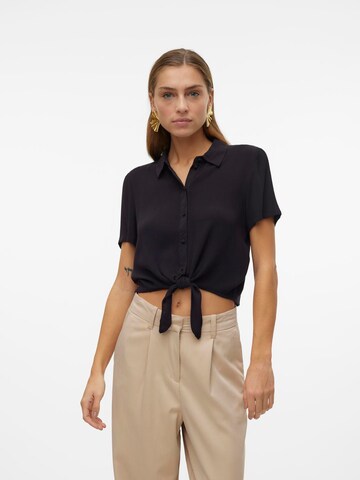 VERO MODA Blouse 'MENNY' in Zwart