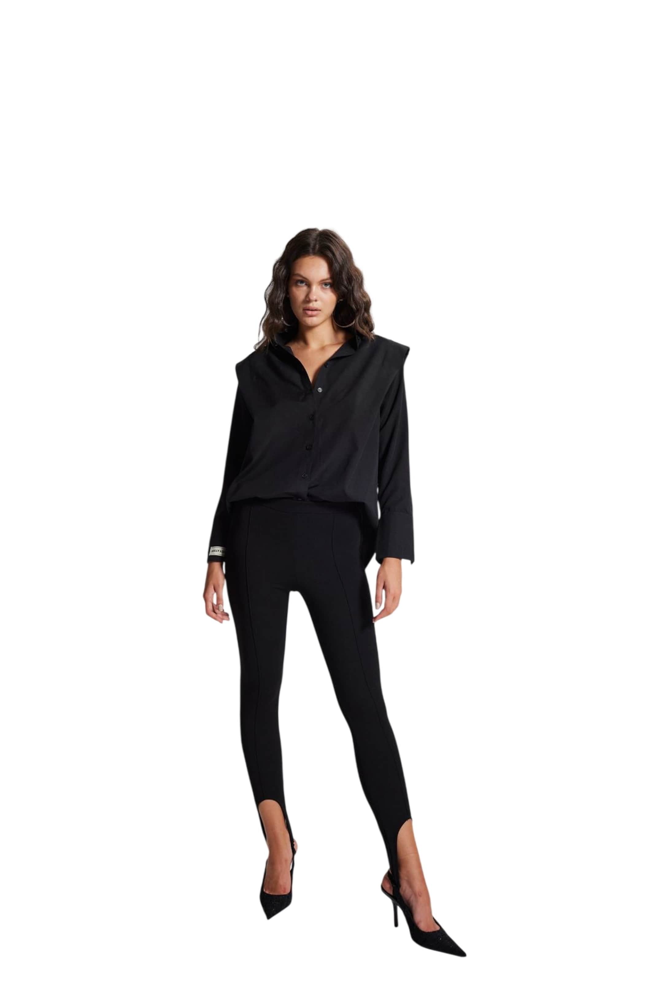 HOLLY LOLLY Skinny Leggings in Black