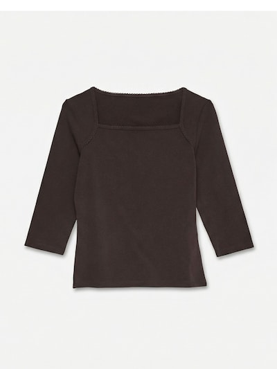 VERO MODA Shirt in S in de kleur Bruin, Productweergave