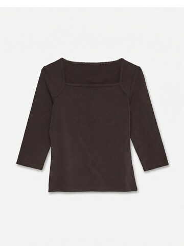 VERO MODA Shirt in Bruin: voorkant