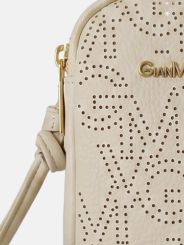 Borsa a tracolla di GianMarco Venturi in beige