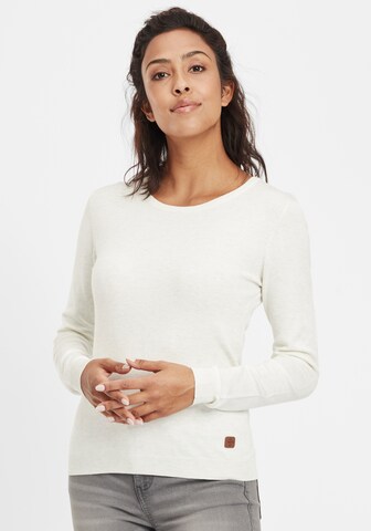 Oxmo Sweater 'Edda' in Grey: front