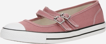 CONVERSESlip On tenisice 'CHUCK TAYLOR ALL STAR DAINTY' - roza boja: prednji dio