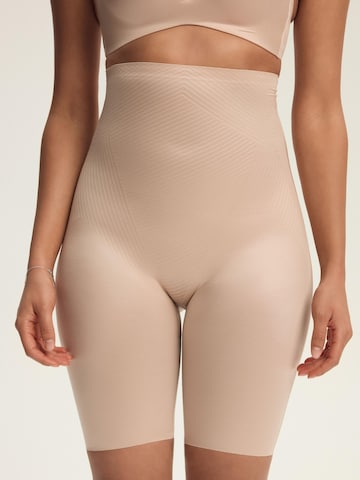 ESOTIQ - Braga moldeadora 'Miederhose mit Bein Shapy, starker Shaping Effekt, glatte Microfaser' en beige