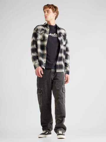VANS Regular Fit Hemd 'MONTEREY' in Schwarz