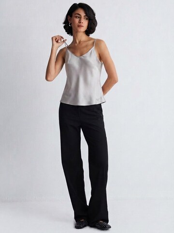 Chemisier SILK & CASHMERE en gris : devant