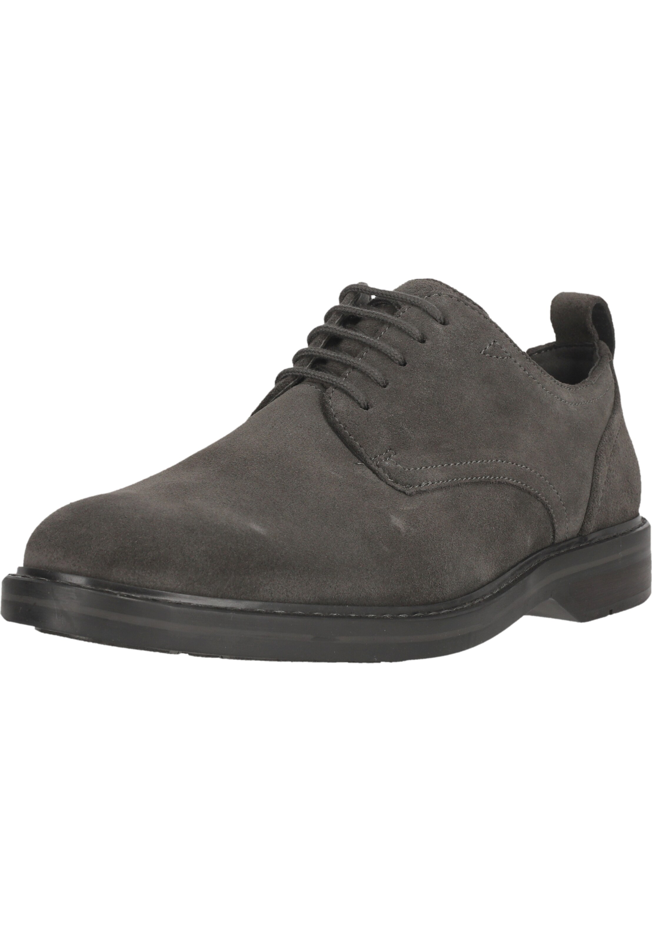 CLARKS Schnürschuhe 'Aldwin Lace' in Grau: Vorderseite