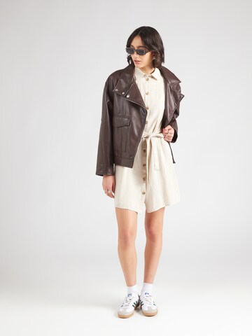 VERO MODA Платье-рубашка 'VMTHEA' в Бежевый