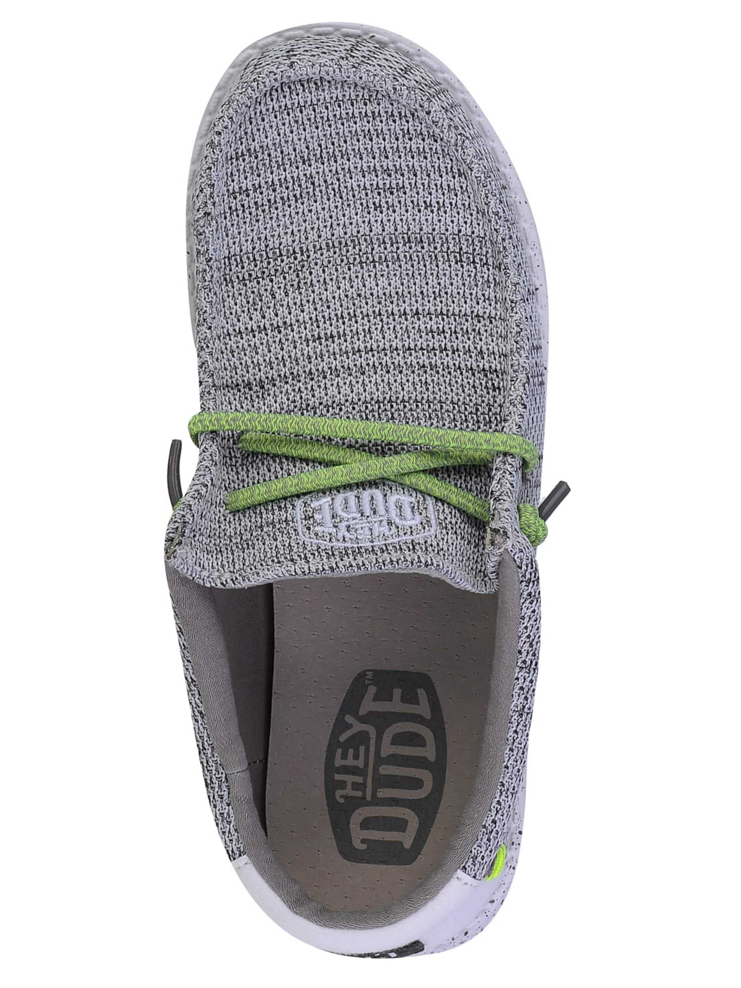 HEY DUDE Low shoe 'Hey Dude Wally' in Grey
