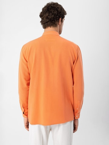 Antioch Slim fit Button Up Shirt in Orange