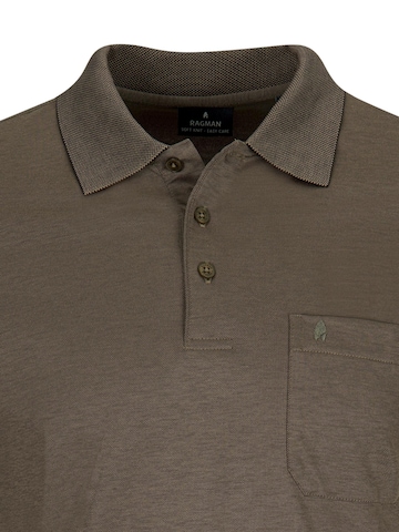 Ragman Shirt 'Basic' in Brown