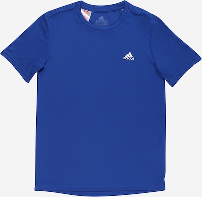 ADIDAS PERFORMANCE Sportshirt in blau / weiß, Produktansicht