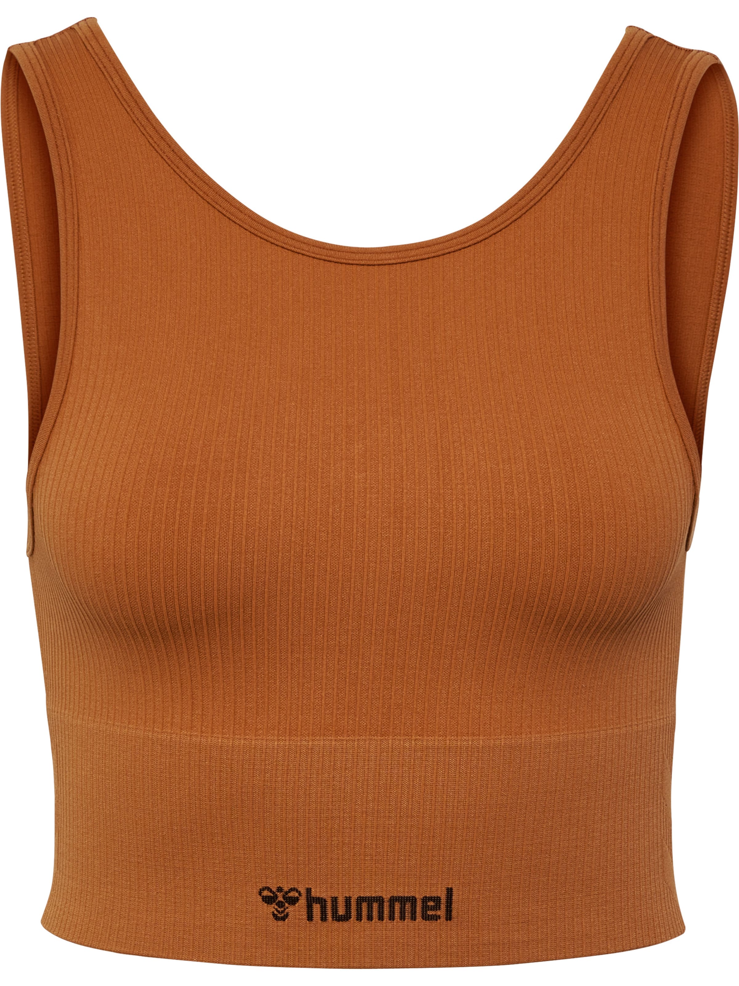 Hummel Αθλητικό τοπ 'Adapt' σε καφέ: μπροστά