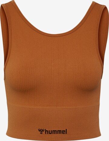 Hummel Sports Top 'Adapt' in Brown: front