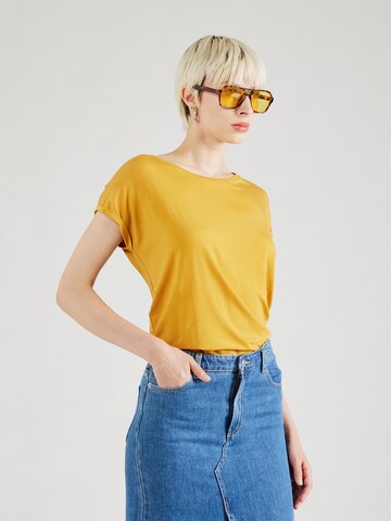 dzeltens VERO MODA T-Krekls 'VMAva': no priekšpuses