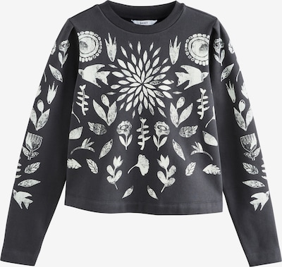 Next Sweater majica u crna / bijela, Pregled proizvoda