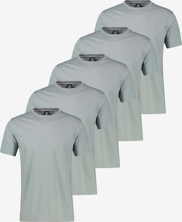 LERROS Shirt 'Basic' in Grau: Vorderseite