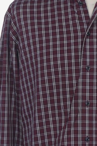 Commander Button Up Shirt in L in Red