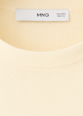 Pull-over 'GARCIA' MANGO en jaune
