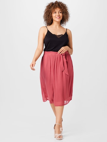 ABOUT YOU Curvy - Falda 'Taria' en rojo