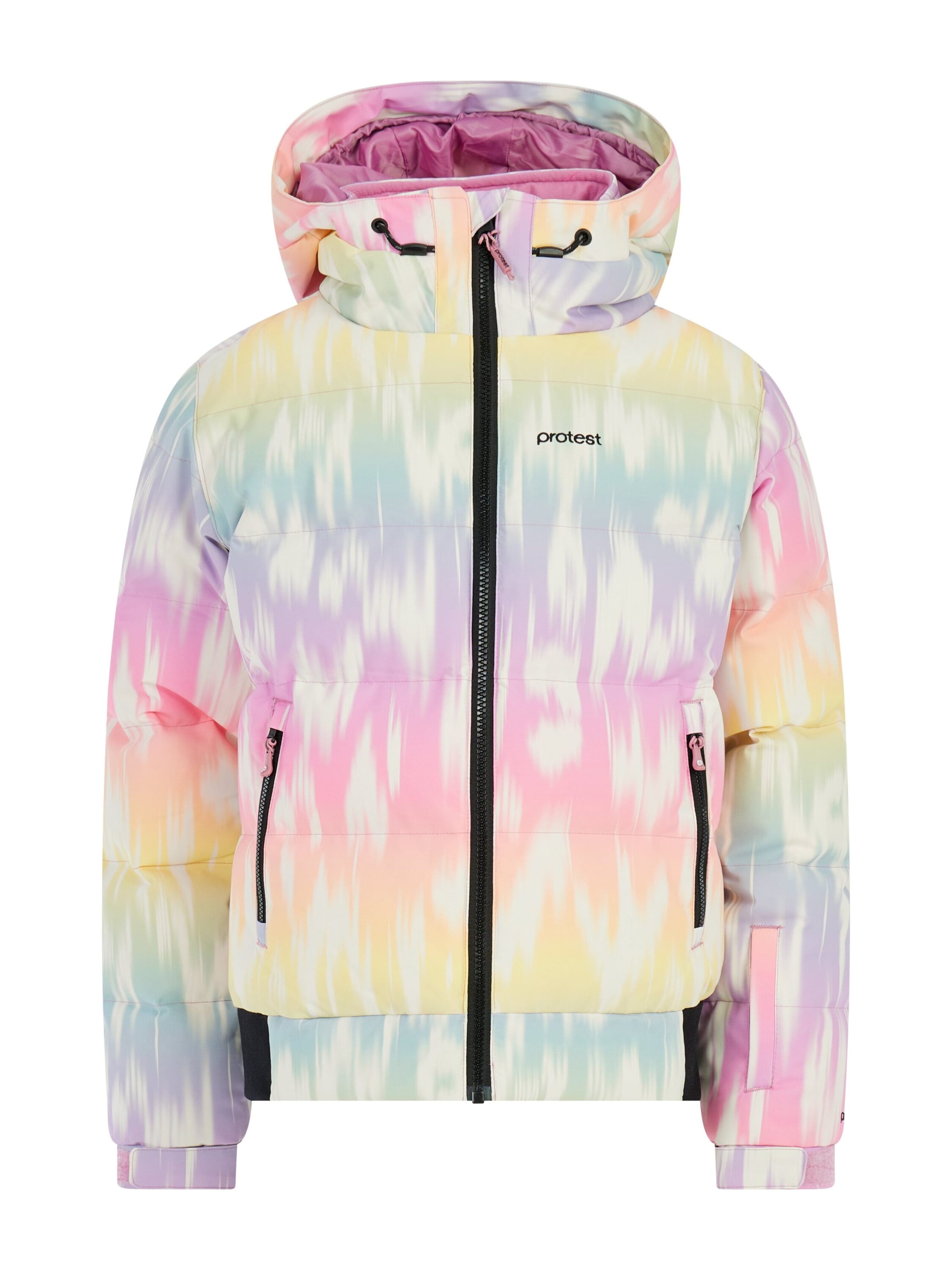 PROTEST Athletic Jacket 'PRTSolina JR' in Blue: front