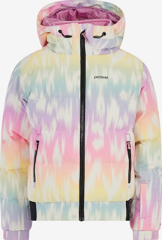 PROTEST Athletic Jacket 'PRTSolina JR' in Blue: front