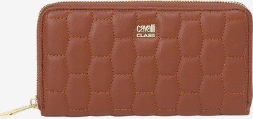 Cavalli Class Wallet in Brown: front