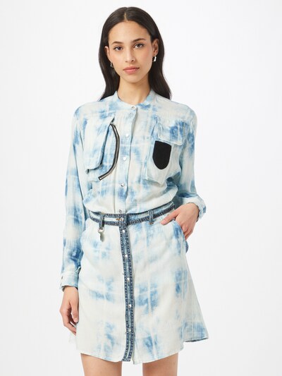DIESEL Košilové šaty 'NOEMI' - modrá / azurová, Model/ka