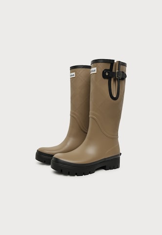 Barbour Rubber boot 'Militar' in Brown