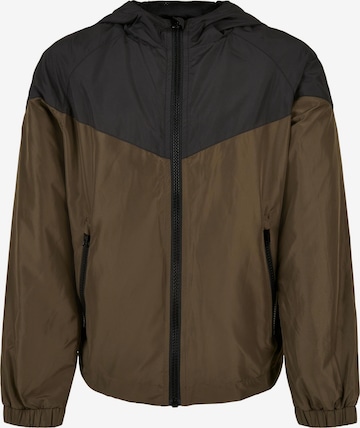 Urban Classics Between-Season Jacket 'Windunner' in Green: front