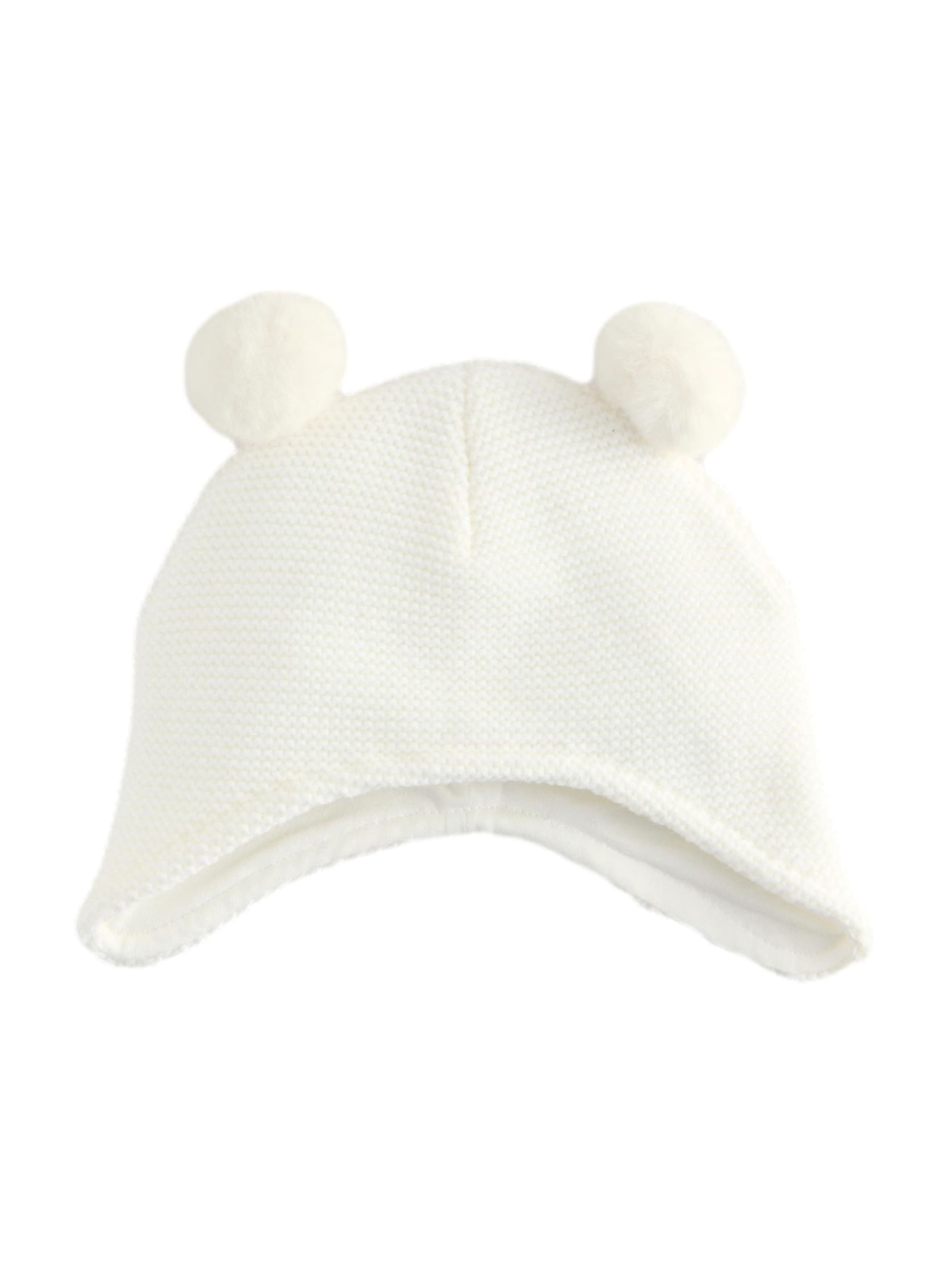 Berretto di Next in bianco: frontale