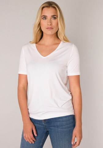 BASE LEVEL Shirt in White: front