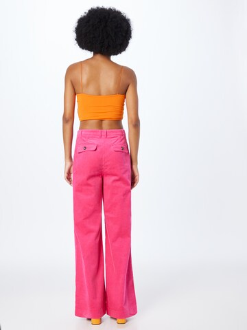 Wide leg Pantaloni 'Vanna' de la Twist & Tango pe roz