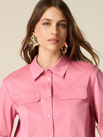 Camicia da donna di oltre in rosa