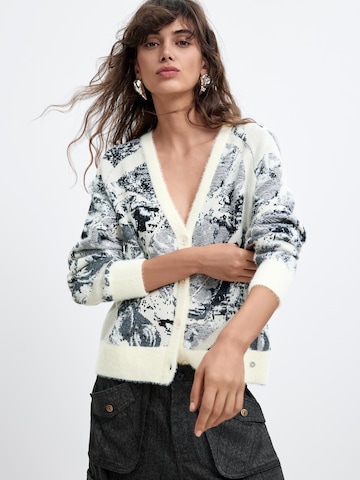 Desigual Вязаная кофта 'M. C. Lacroix' в Белый