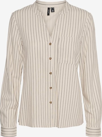 Chemisier 'VMMYMILO' VERO MODA en gris : devant