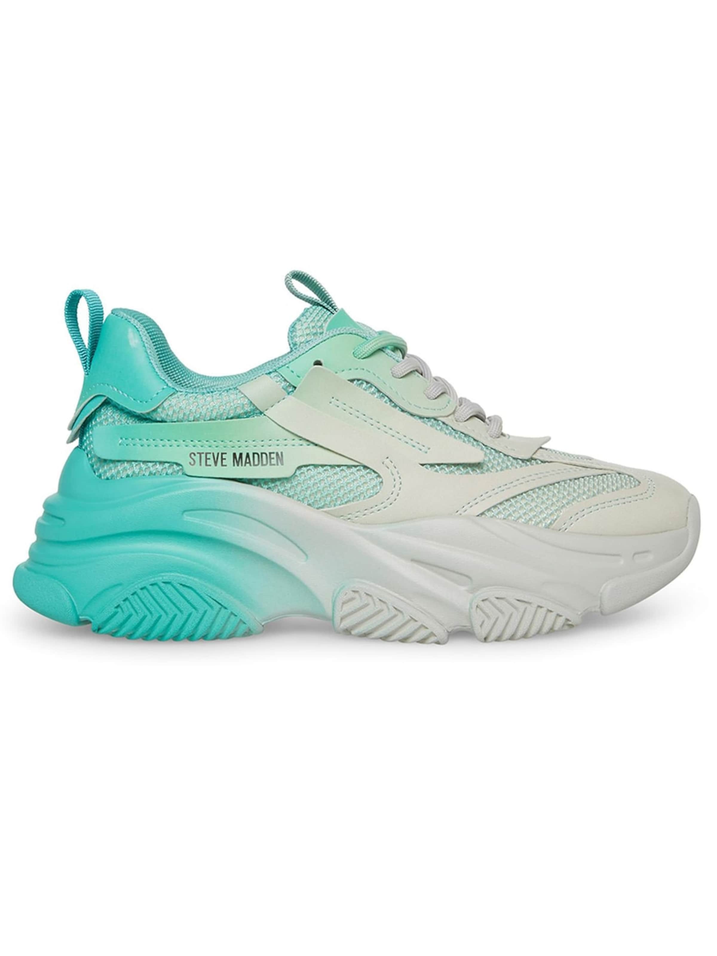 STEVE MADDEN Athletic Lace-Up Shoes 'W Possession Turquoise Multi Shoes' in Mixed colors