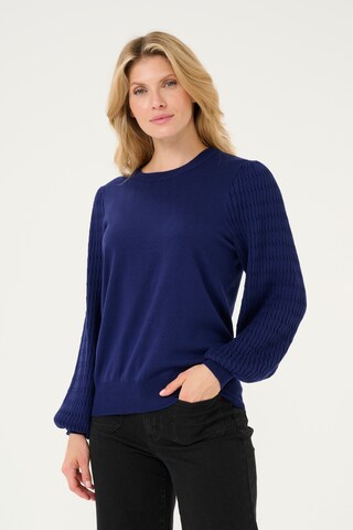 Pullover 'KA Nanna' di Kaffe in blu: frontale