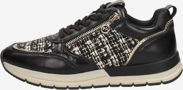 Tamaris Sneakers laag 'Sneakers Laag' in Zwart: voorkant
