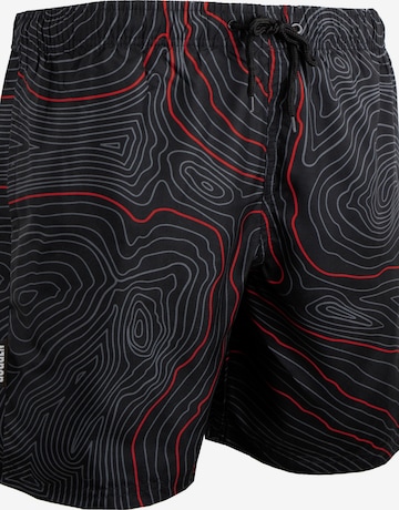 Guggen Mountain Board Shorts 'Boardshorts 2335' in Red: front